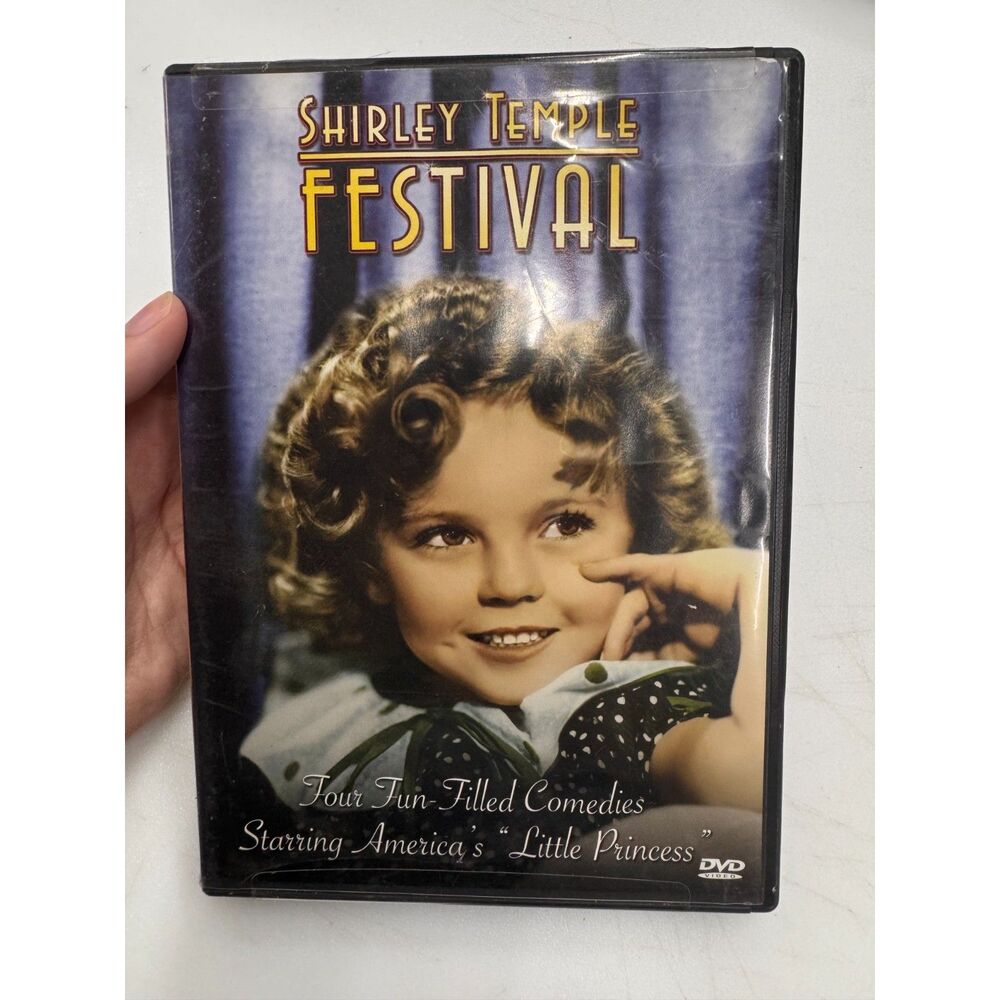 Shirley Temple Festival - 4 Fun-Filled Comedies [DVD] Disc Tested Working
